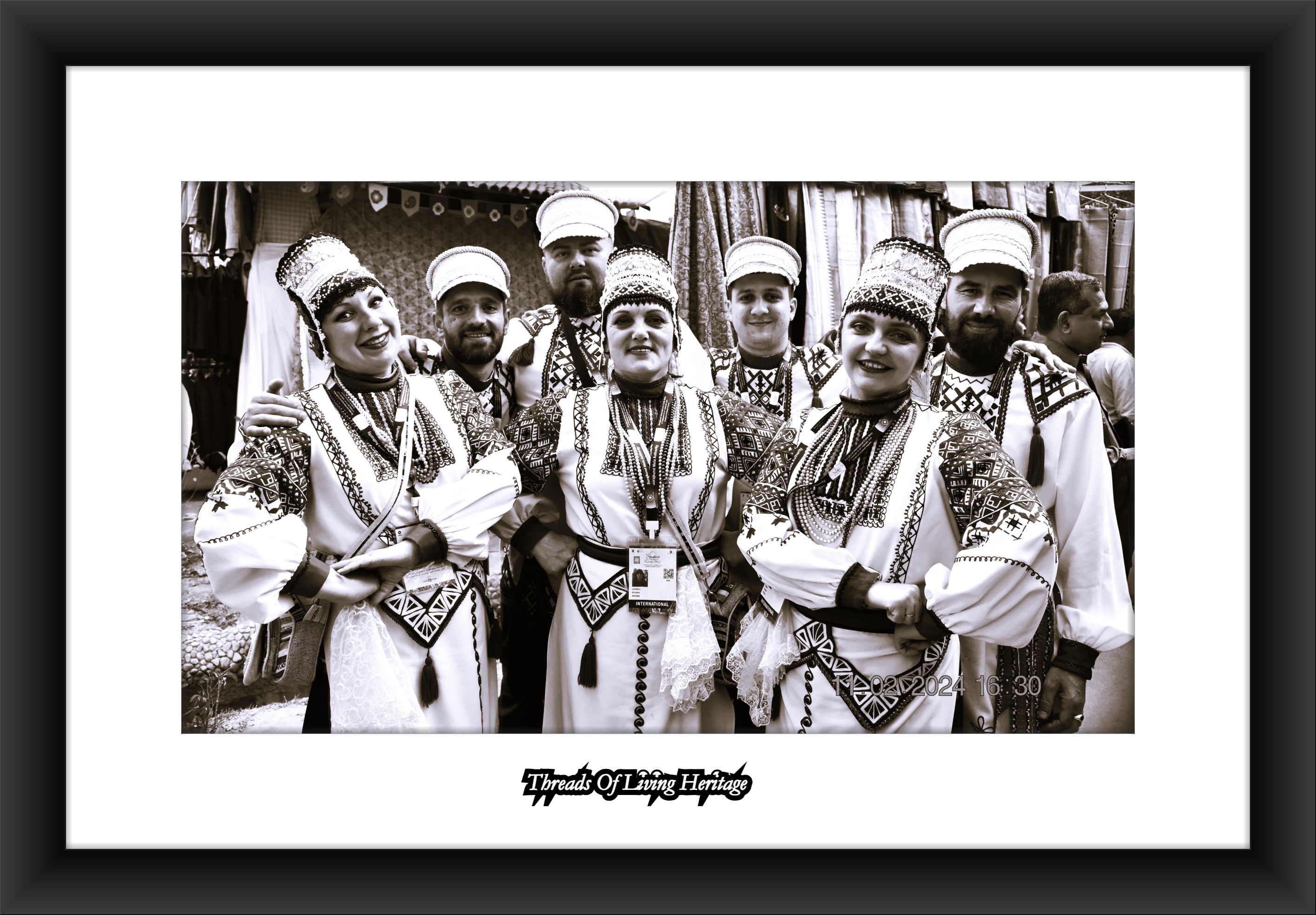 MONOCHROME FRAMED POTRAITS