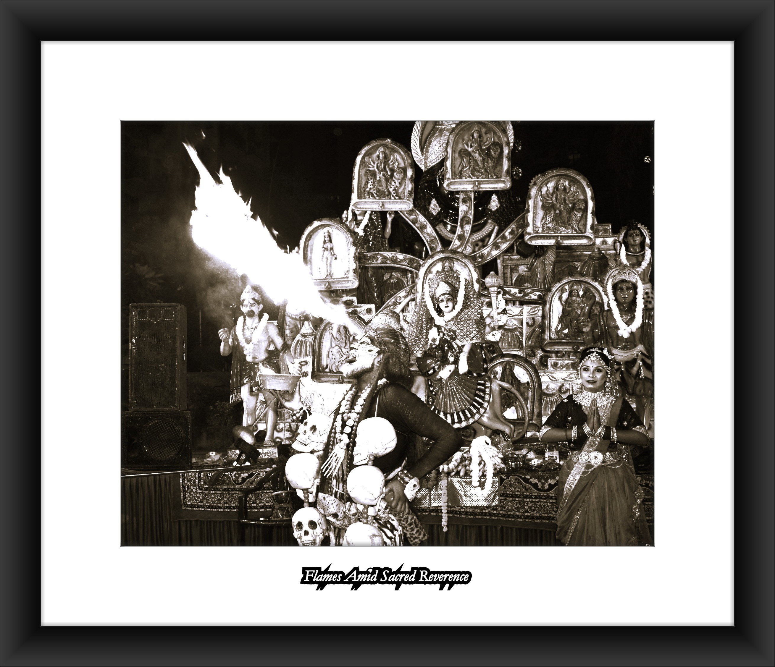MONOCHROME FRAMED POTRAITS